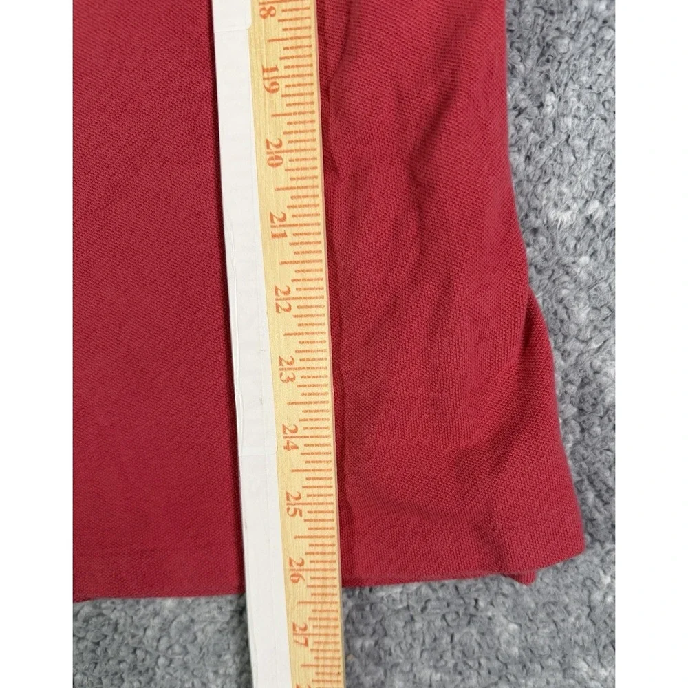Polo Ralph Lauren Big Pony Polo Shirt Mens XXL Red Blue #3 Custom Slim Fit